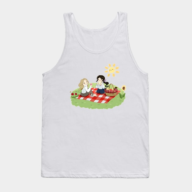 MonChevy - Picnic on Spring Tank Top by Nayuki911